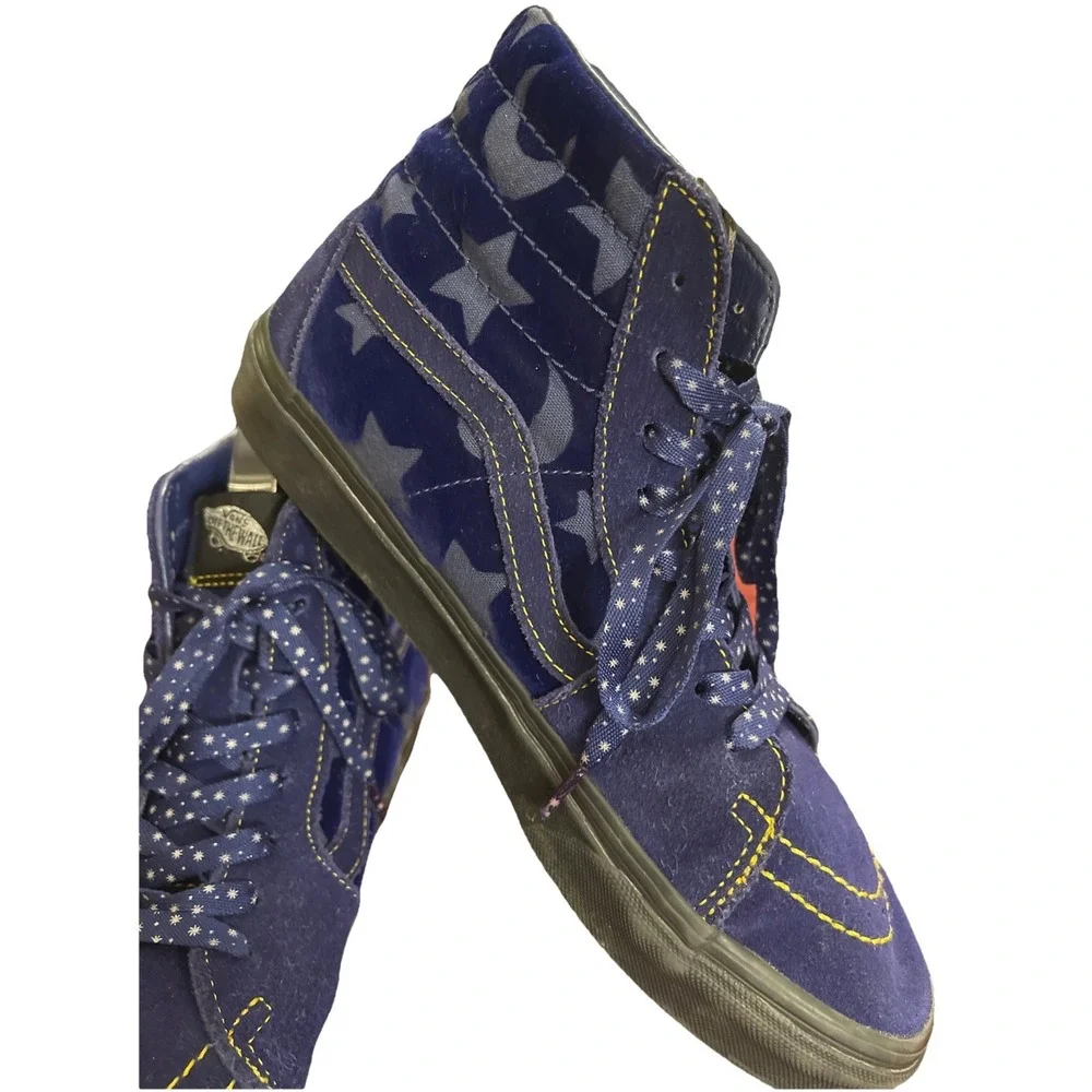 Women Size 10‎  Men Sz 8.5 VANS Disney x Sk8- High Sorcerer's Apprentice Purple